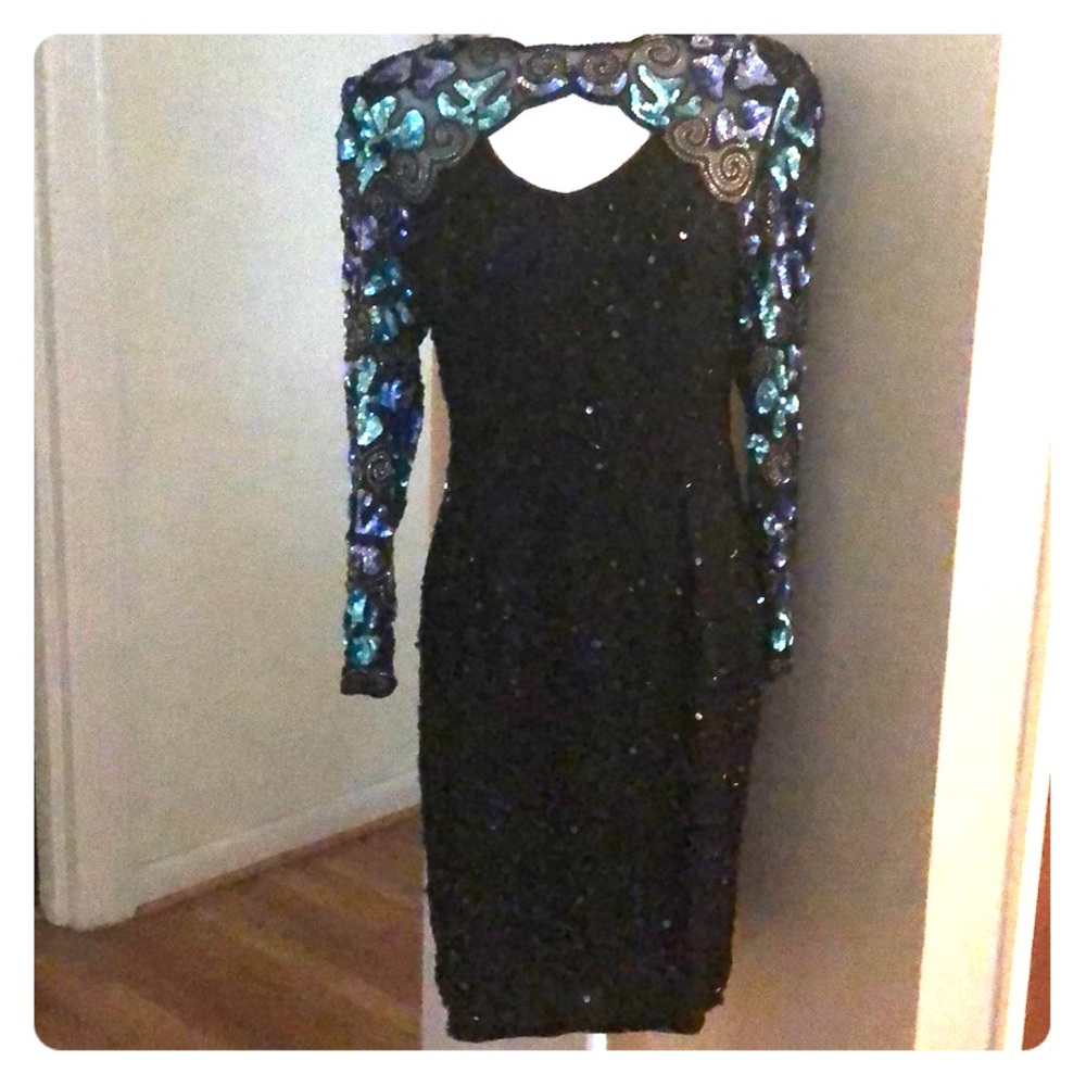 Sequin beaded dress